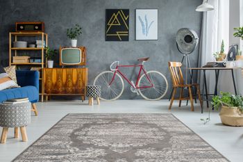 Koberec Baroque 094011 Antracit