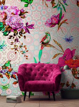 Fototapety mosaic garden2 DD110196 Livingwalls Walls by Patel