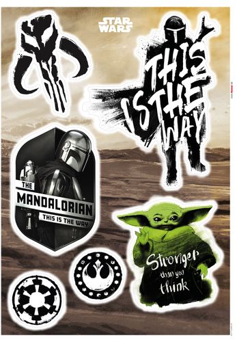 Komar Mandalorian Legend  14068h | 50 x 70 cm