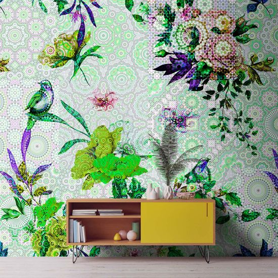 Fototapety mosaic garden1 DD110191 Livingwalls Walls by Patel