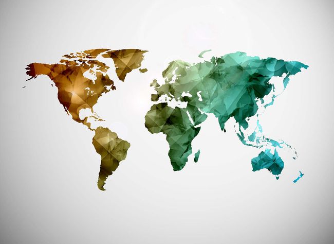 Fototapete World Graphic 1 DD118706 A.S. Création Designwalls