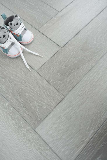 Nature2Floor Mix-it Herringbone Click "Šedý dub"